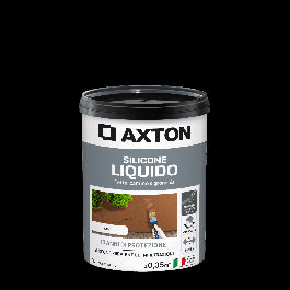 WATERPROOFING LIQUID WHITE SILICONE AXTON 1 KG