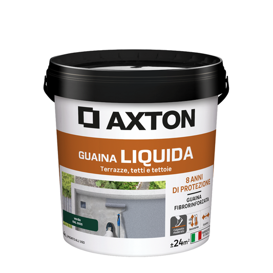 Axton green liquid waterproofing membrane, 4 litres