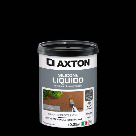 Bricocenter WATERPROOFING LIQUID SILICONE GRAY AXTON 1 KG