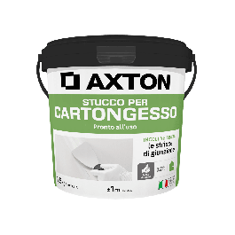 STUCCO PER CARTONGESSO IN PASTA PER INTERNO AXTON 1,5 KG