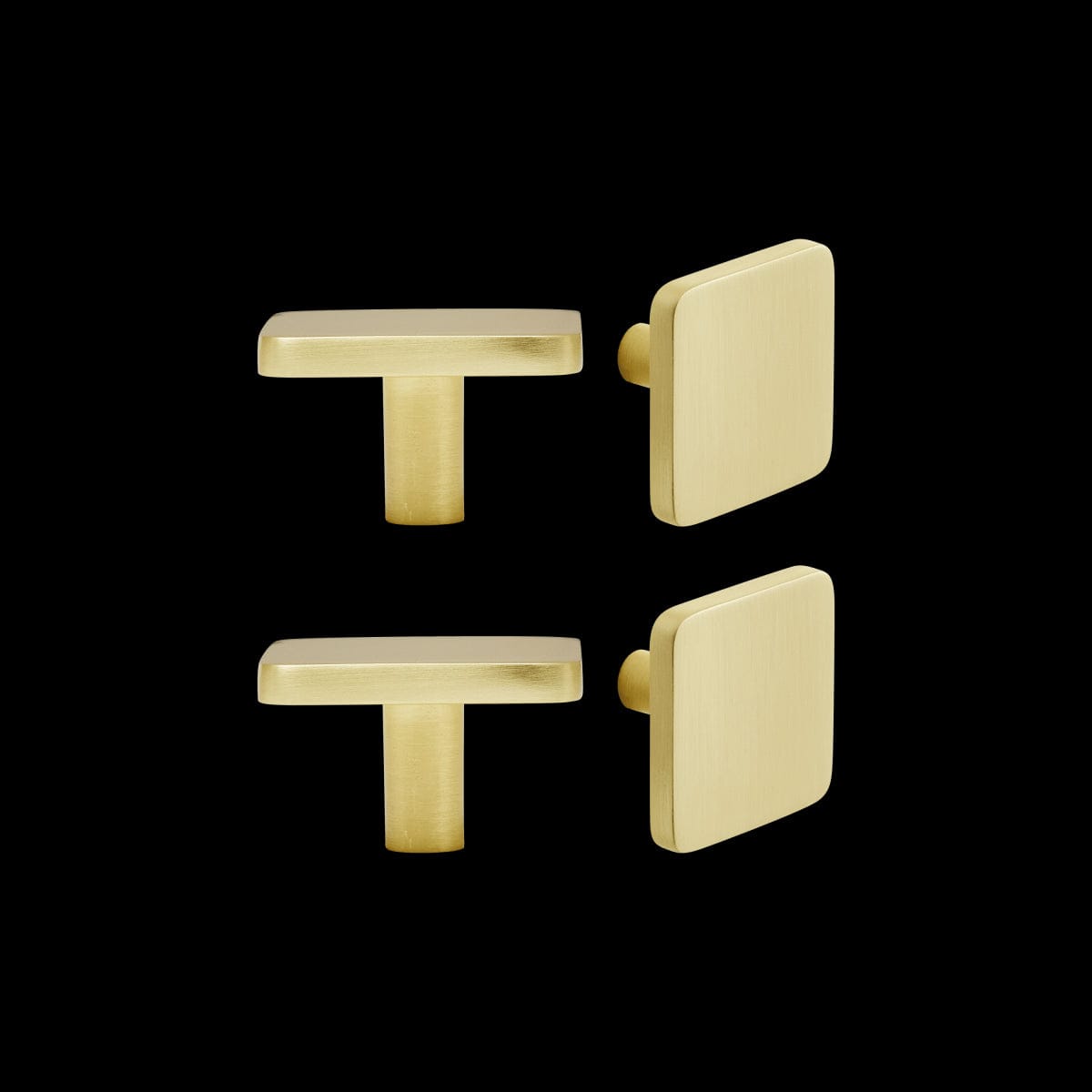 Bricocenter 4 KEO 40MM KNOBS IN MATT BRUSHED BRASS