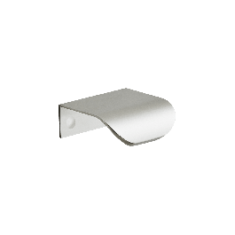 1 ZANTE HANDLE WITH 32 MM CENTRE DISTANCE IN BRUSHED ALUMINIUM XS