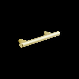 1 SARA HANDLE WITH 96 MM CENTRE DISTANCE IN MATT BRUSHED BRASS
