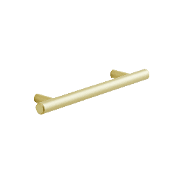 1 HANDLE SARA 128 MM CENTRE DISTANCE IN MATT BRUSHED BRASS