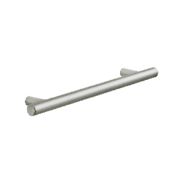 1 SARA HANDLE 160 MM CENTRE DISTANCE IN POLISHED BRUSHED NICKEL