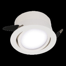 RECESSED SPOTLIGHT LINDI ALUMINUM WHITE D8.3 CM LED 6W NATURAL LIGHT ADJUSTABLE IP65