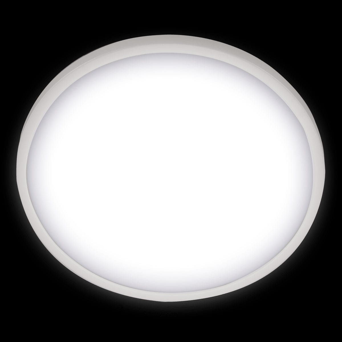 Bricocenter SANOA ALUMINIUM CEILING LIGHT WHITE 40X2CM LED 28W CCT DIMMABLE IP44