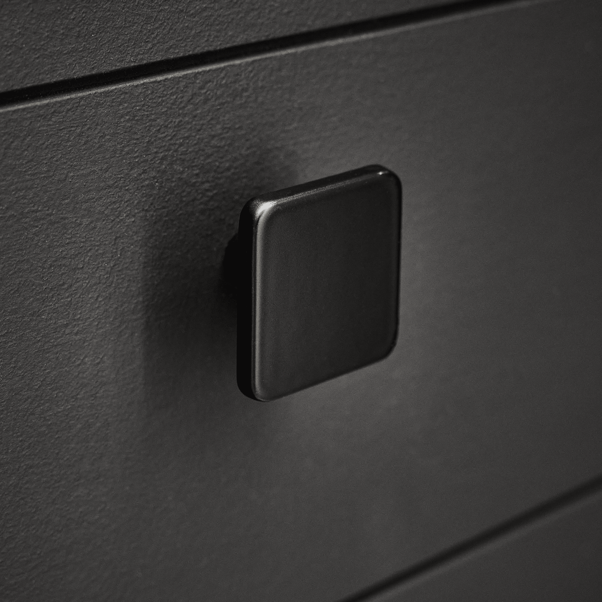 1 KEO 40 MM BLACK ALUMINIUM KNOB
