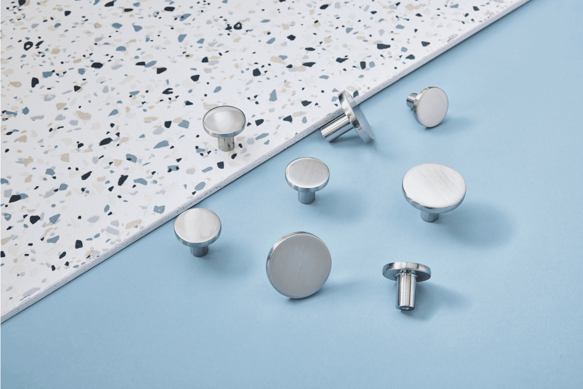 1 JAMY D 35 MM BRUSHED NICKEL KNOB