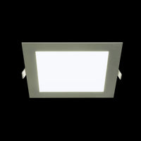 EXTRAFLAT NIKEL SATIN FINISHED 15.5x15.5CM LED REFLECTOR 1500LM CCT DIMMERABLE IP44