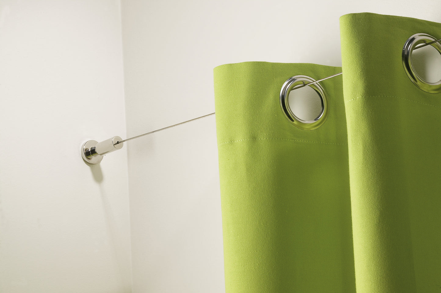 GALVANIZED CABLE KIT 4M SQUARE WHITE