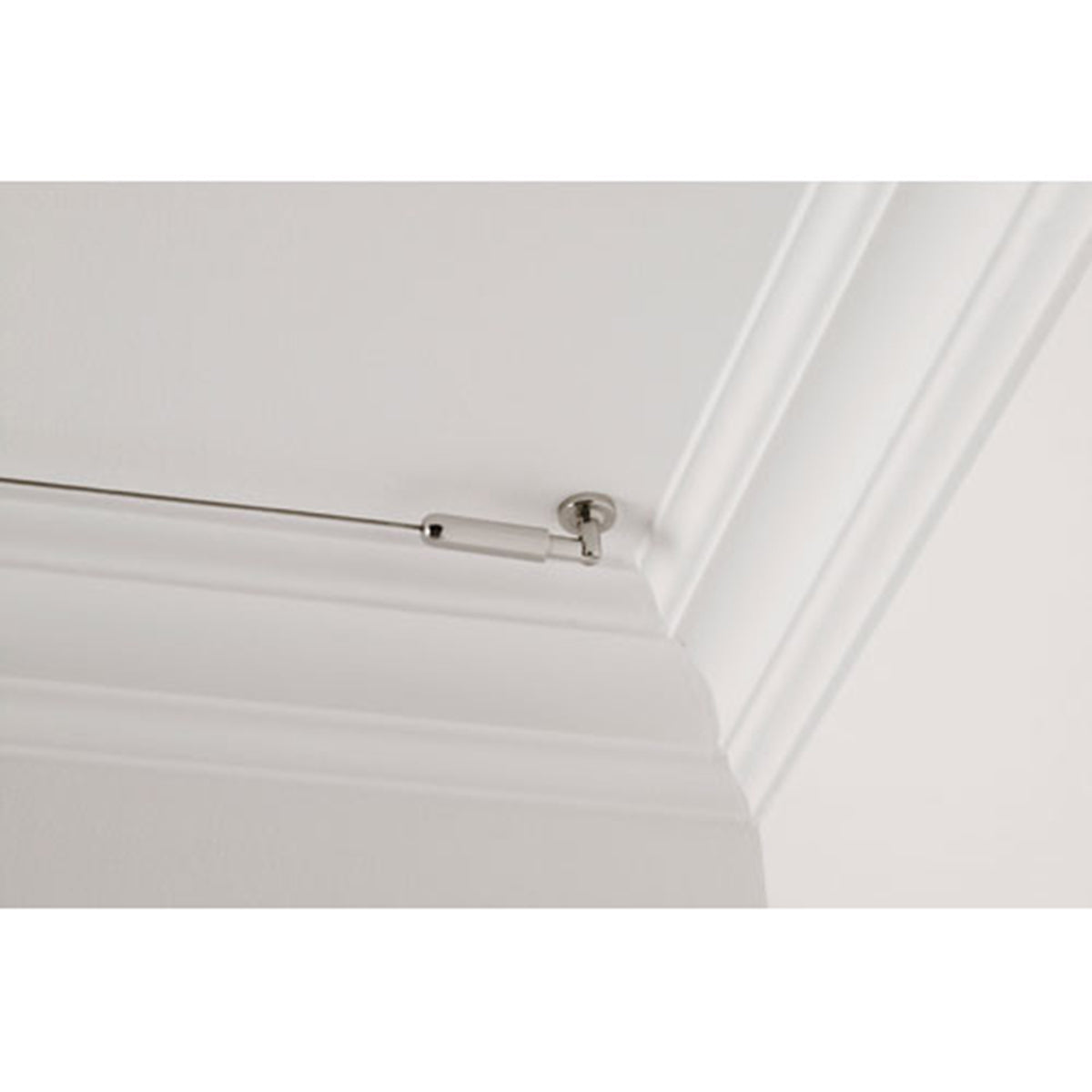 GALVANIZED CABLE KIT 4MT SQUARE BLACK