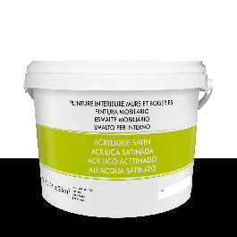 WATER-BASED GLAZE INTERIOR WHITE SATIN PP 2.5 L