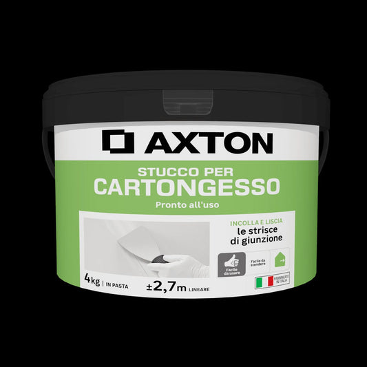 Bricocenter PASTE PLASTERBOARD FILLER FOR INTERIOR AXTON 4 KG