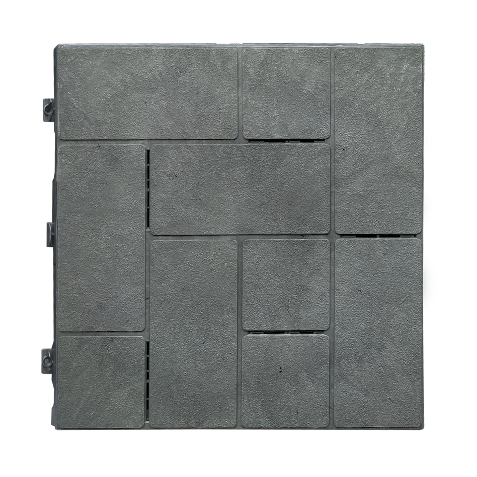 Classic snap tile, 38x38x2.5, slate