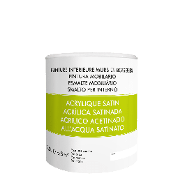 WATER-BASED GLAZE INTERIOR WHITE SATIN PP 500 ML