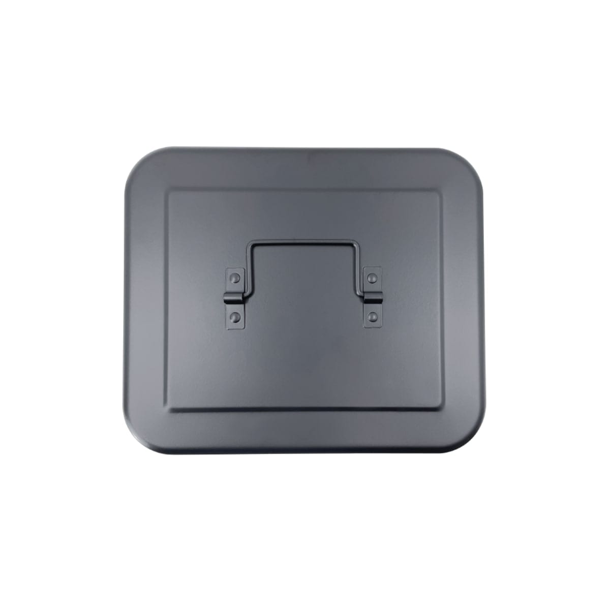Bricocenter GREY METAL DUSTBIN LT 26 WITH LID