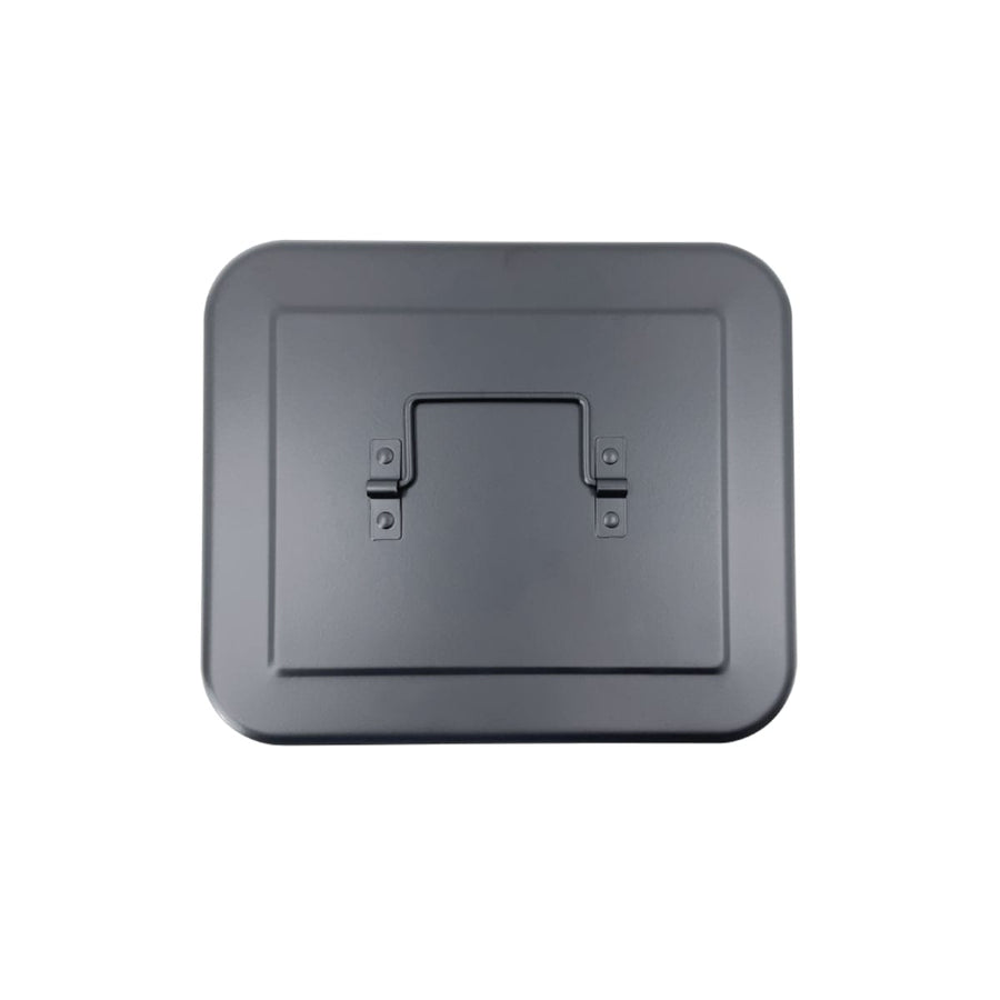 Bricocenter GREY METAL DUSTBIN LT 26 WITH LID