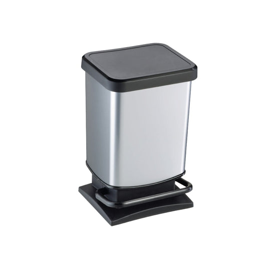 DUSTBIN GARBAGE CAN 20L - DELINIA -SIMPLA COAL - PLASTIC