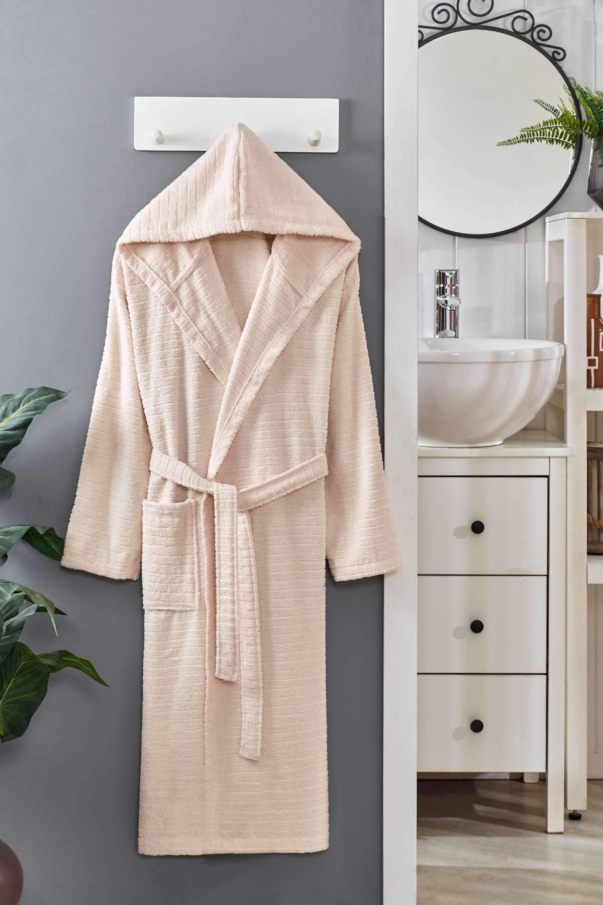 Doga - Beige - Bathrobe – Maltashopper.com