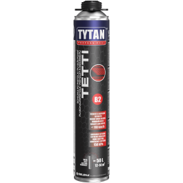 ADHESIVE POLYURETHANE FOAM ROOFING AND TILE B2 RED FOR TYTAN ROOFING GUN 750ML