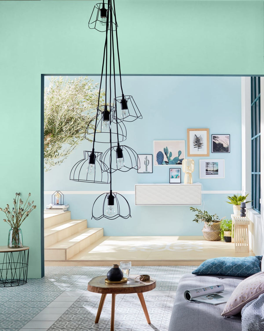 Bricocenter LUXENS WASHABLE MINT 6 GREEN PAINT 2.5 L