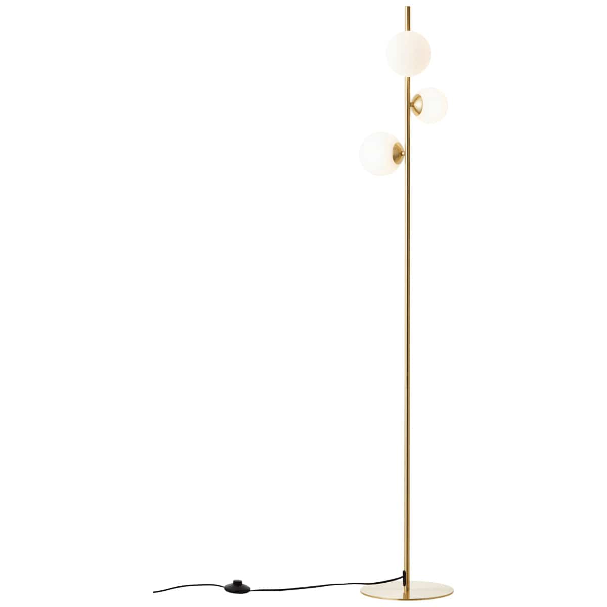 Bricocenter CALLAS FLOOR LAMP METAL GOLD H155CM 3XG9