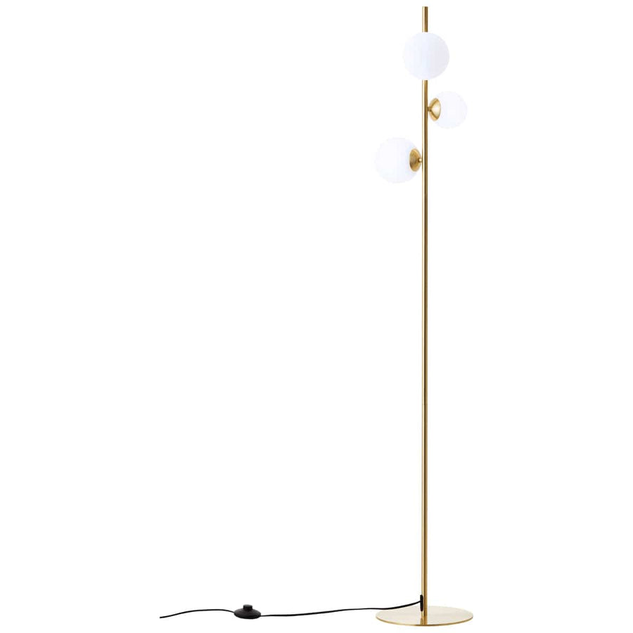 Bricocenter CALLAS FLOOR LAMP METAL GOLD H155CM 3XG9