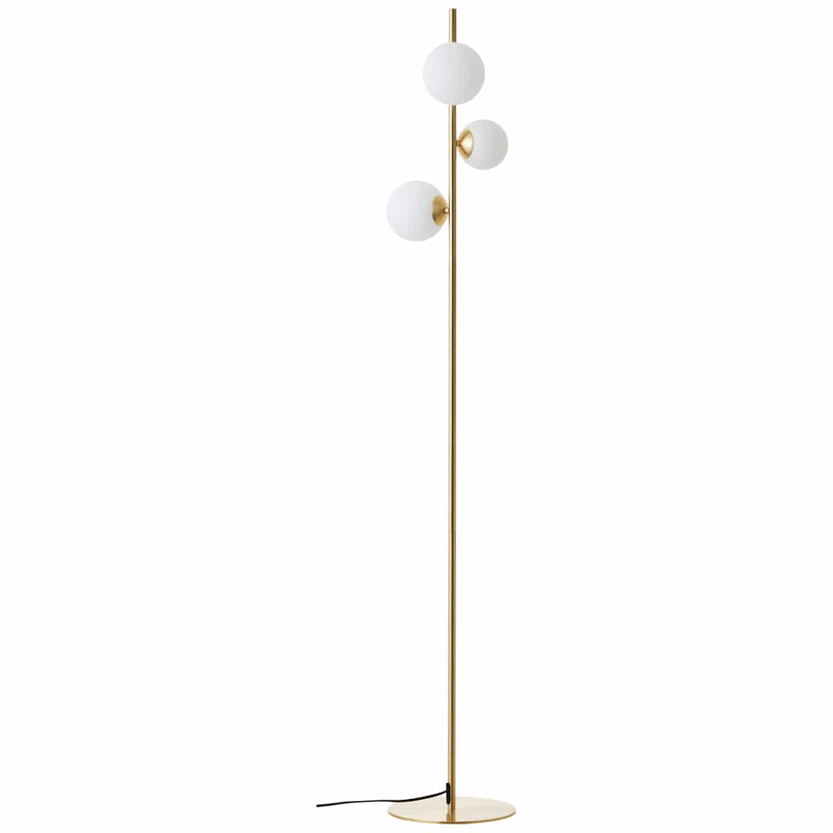 Bricocenter CALLAS FLOOR LAMP METAL GOLD H155CM 3XG9