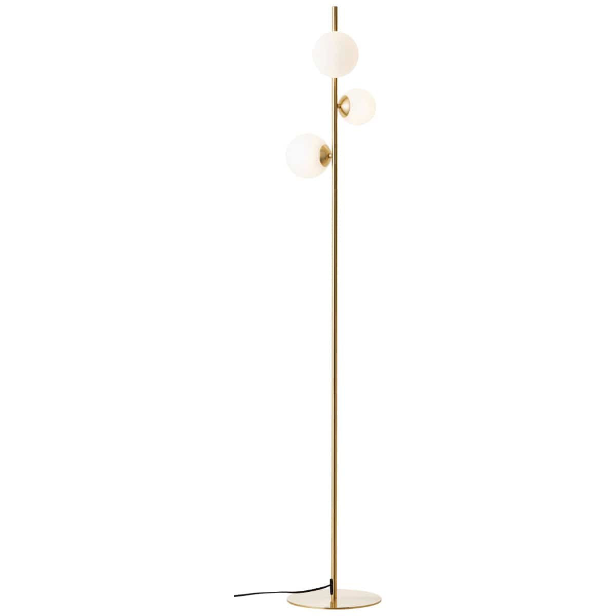 Bricocenter CALLAS FLOOR LAMP METAL GOLD H155CM 3XG9