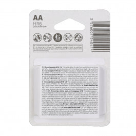 4 LEXMAN AA RECHARGEABLE BATTERIES