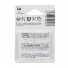 4 LEXMAN AA RECHARGEABLE BATTERIES