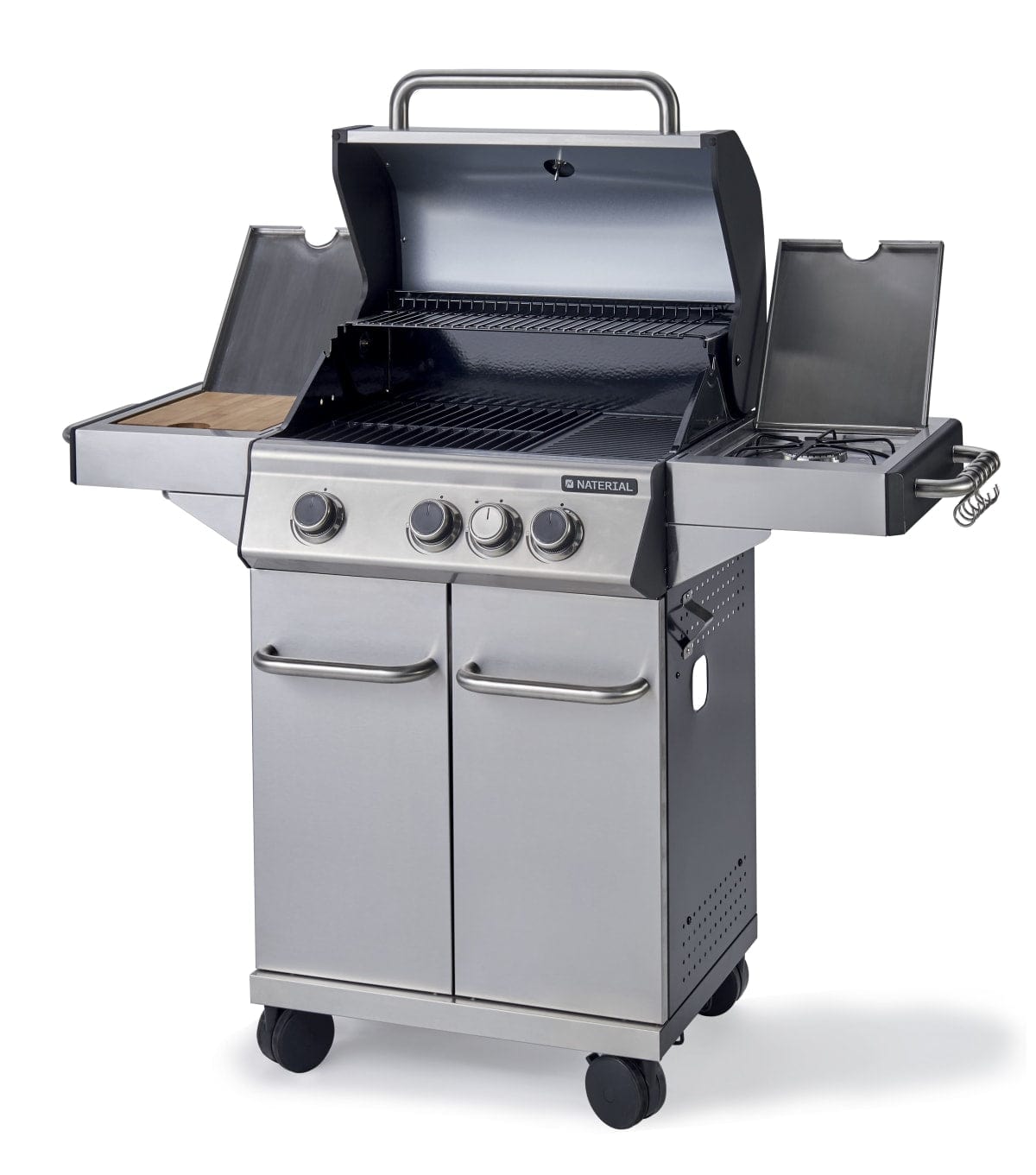 Bricocenter HUDSON NATERIAL - Gas barbecue - 3 burners