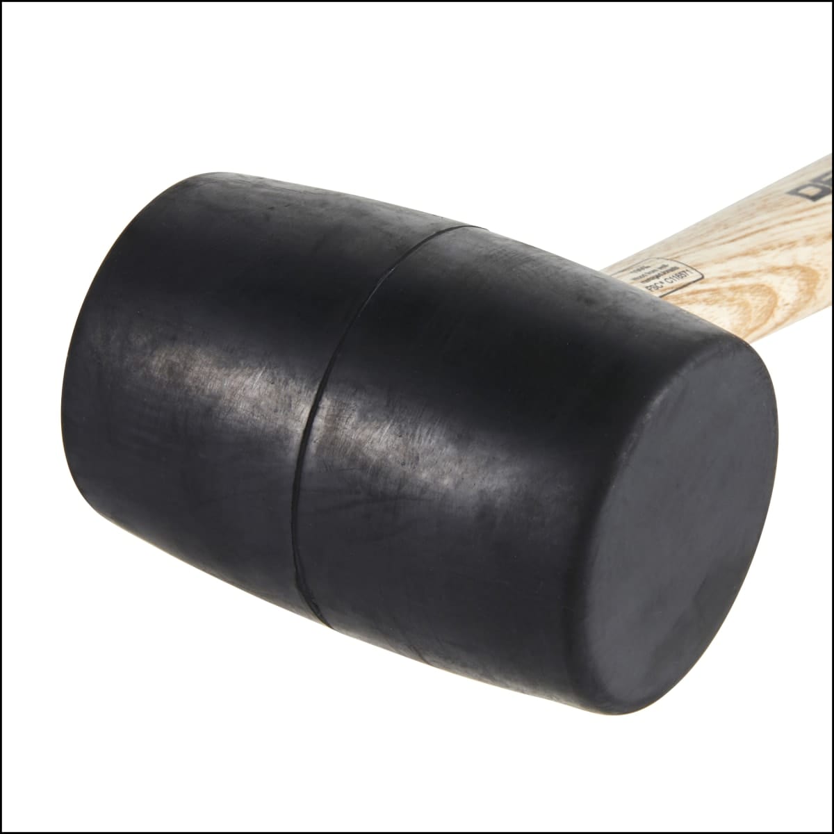 Bricocenter DEXTER BLACK RUBBER MALLET 450 G