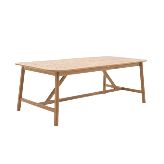 Bricocenter TAVOLO PRANZO ESTENSIBILE NATERIAL OASIS 219/278X100 FSC ACACIA