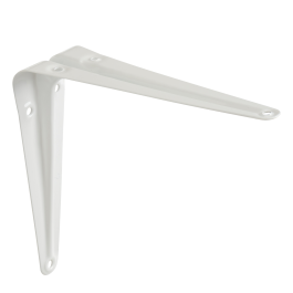 NERVED SIDING RAIL W15xL12.5CM LOADING 13KG WHITE