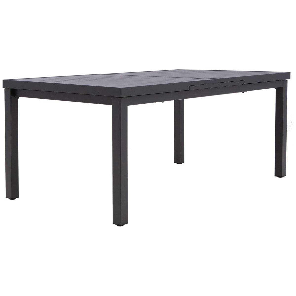 SANIBEL 6/8-SEAT EXTENDABLE TABLE FULL ALUMINUM 180/240X100 ANTHRACITE