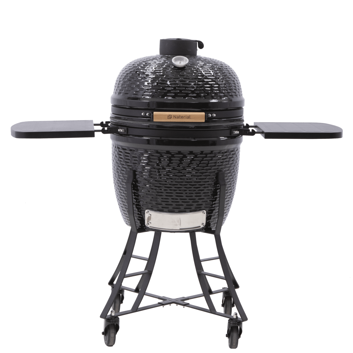 46CM DIAMETER DRAGON CHARCOAL BBQ WITH WHEELS CERAMIC COATED NATERIAL