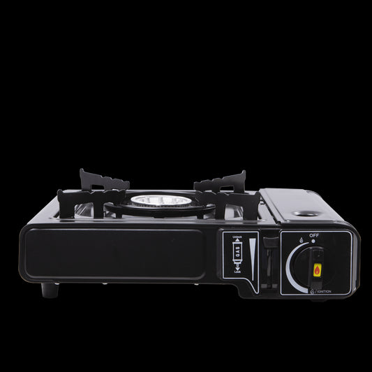 CAMPING CASE STOVE NATERIAL NOMI 1.9KW FOR GAS CARTRIDGE DIM. 28.5X33X8.8