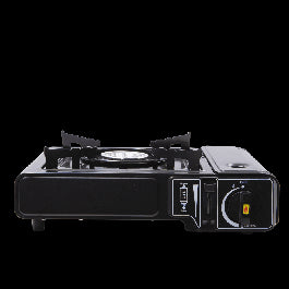 CAMPING CASE STOVE NATERIAL NOMI 1.9KW FOR GAS CARTRIDGE DIM. 28.5X33X8.8