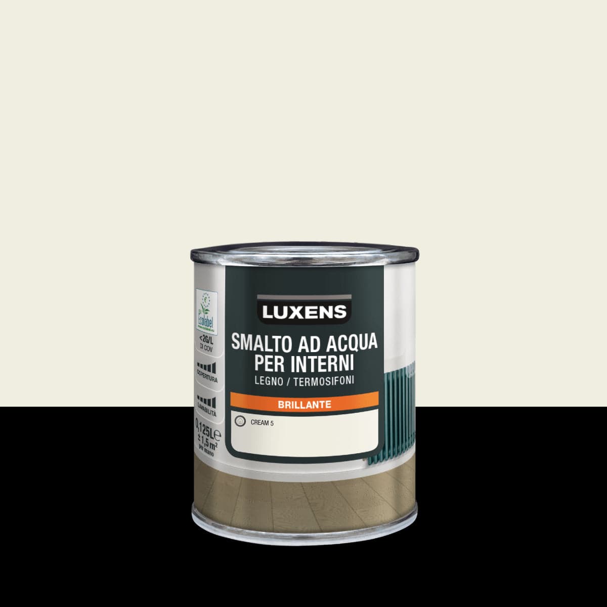 Bricocenter CREAM 5 BRILLIANT LUXENS INTERIOR WATER POLISH 125 ML