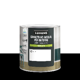 LUXENS SATIN WHITE INTERIOR WATER ENAMEL 500 ML