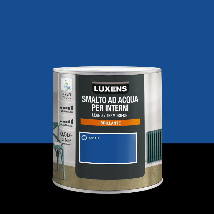 Bricocenter SAPHIR 2 BRILLIANT LUXENS INTERIOR WATER ENAMEL 500ML