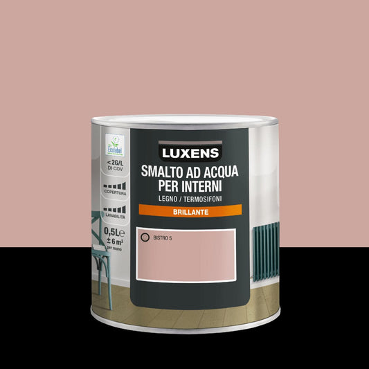 Bricocenter BISTRO INDOOR WATER GLAZE 5 BRILLIANT LUXENS 500ML
