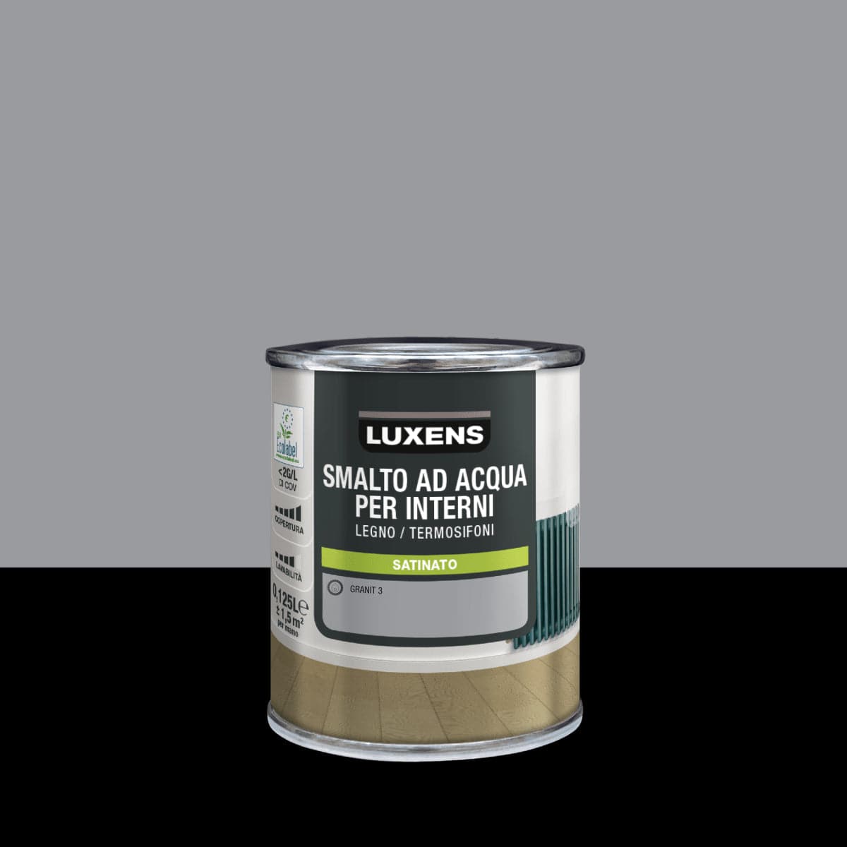 Bricocenter LUXENS GRANIT 3 SATIN INTERIOR ENAMEL 125 ML