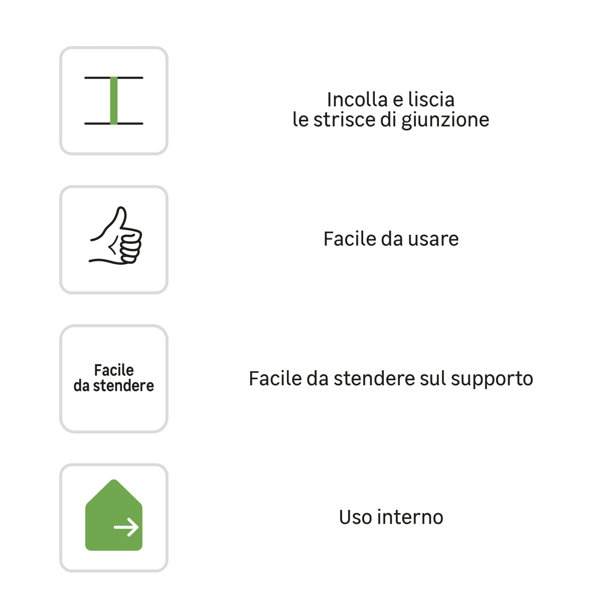 STUCCO PER CARTONGESSO IN PASTA PER INTERNO AXTON 1,5 KG