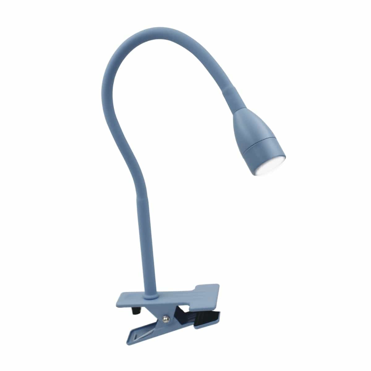 Bricocenter STUDIO LAMP GAO PLASTIC BLUE LED 3.5W NATURAL LIGHT WITH CLAMP