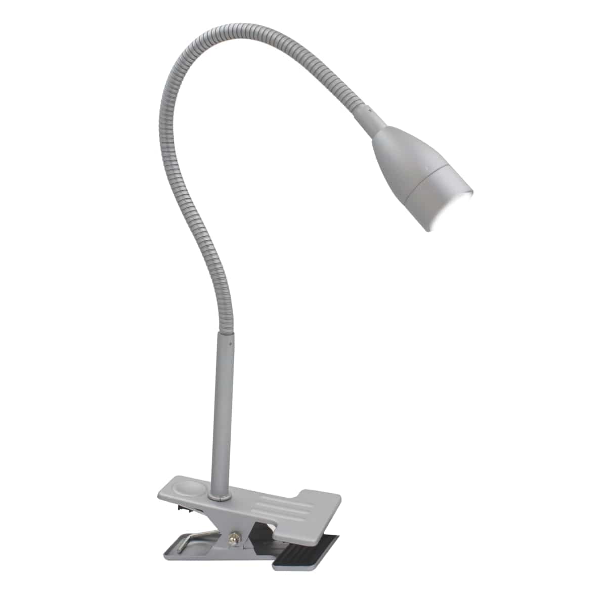 Bricocenter GAO STUDIO LAMP GRAY PLASTIC LED 390LM NATURAL LIGHT WITH CLAMP