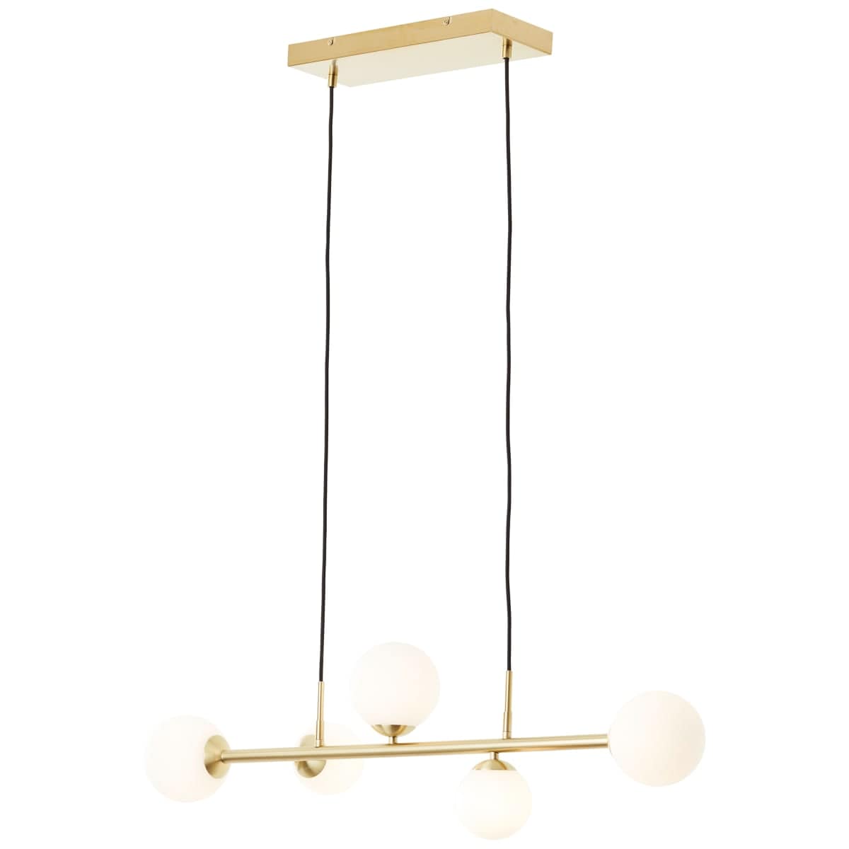 Bricocenter CALLAS CHANDELIER METAL GOLD D12 CM 5XG9