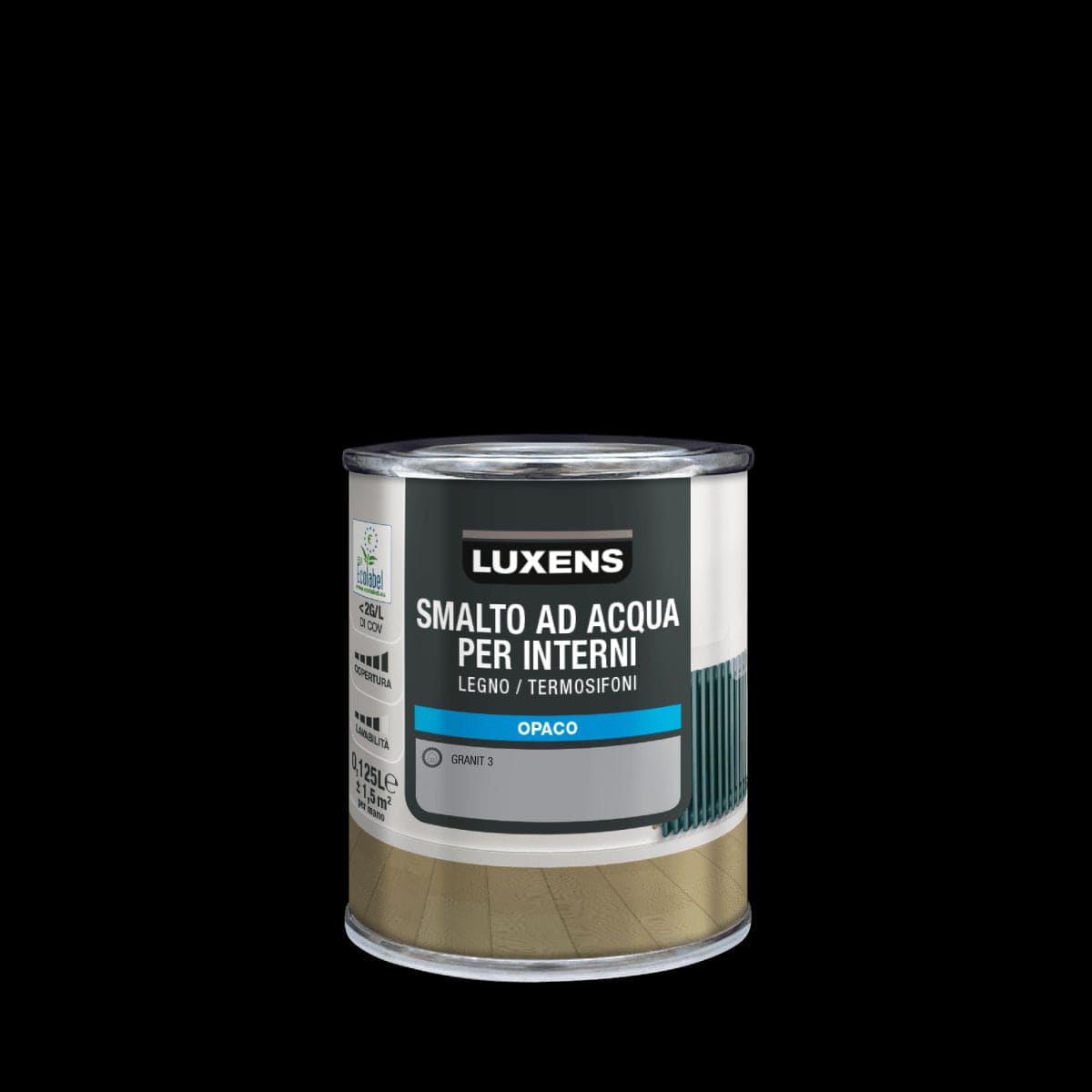 Bricocenter LUXENS GRANIT 3 MATT WATER-BASED INTERIOR ENAMEL 125 ML